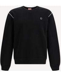 KENZO - Boke Flower 2.0 Embroidered Cotton Sweatshirt - Lyst