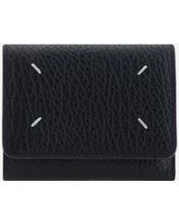 Margiela - Grained Leather Wallet - Lyst