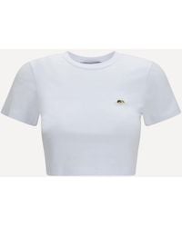 Fiorucci - Angels Patch Cropped T-Shirt - Lyst