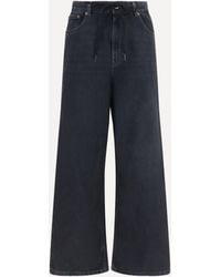 MM6 by Maison Margiela - Straight-Leg Stretch Denim Jeans - Lyst