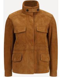 Loro Piana - Field Traveller Mini Lambskin Jacket Vicuna - Lyst