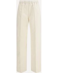 Fabiana Filippi - Cotton Gabardine Pants - Lyst