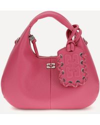 Ganni - Mini Hobo Handbag - Lyst