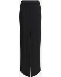 Tom Ford - Tailored Crepe Envers Satin Skirt - Lyst