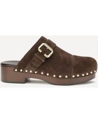 Chloé - Jeannette Clog Mules - Lyst
