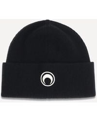 Marine Serre - Merino Wool Beanie Hat - Lyst
