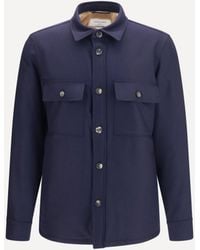 Jacob Cohen - Lightweight Jacket With Fur Lining - Lyst