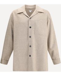 Bottega Veneta - Wool And Cashmere Shirt Jacket - Lyst