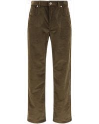 Loewe - Cotton Corduroy Pants - Lyst