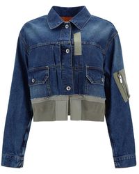 Sacai Jean and denim jackets for Women | Online Sale up to 30% off 