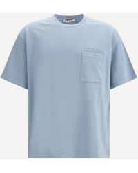Marni - Cotton Jersey T-Shirt With Chest Pocket - Lyst