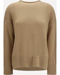 Allude - Cashmere Crewneck Sweater - Lyst