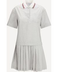 Thom Browne - Cotton Polo Dress - Lyst