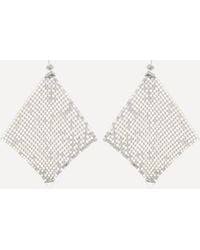 Rabanne - Pixel Chainmail Earrings - Lyst