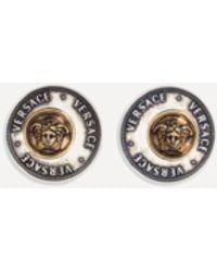 Versace - Orecchini Coins - Lyst