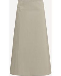 Rier - Bonded Cotton Skirt - Lyst