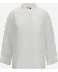 Max Mara - Smmcantico Linen Shirt - Lyst