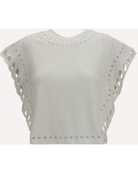 Isabel Marant - Odyle Cotton T-Shirt - Lyst