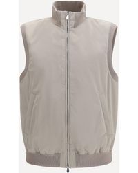 Brunello Cucinelli - Sleeveless Vest Jacket - Lyst