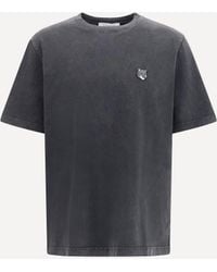 Maison Kitsuné - Fox Head Faded T-Shirt - Lyst