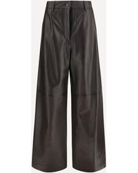P.A.R.O.S.H. - P. A.R. O. H. Leather Pants - Lyst