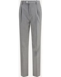 Brunello Cucinelli - Dynamic Wool Pants - Lyst