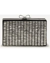 Self-Portrait - Crystal Chainmail Clutch - Lyst