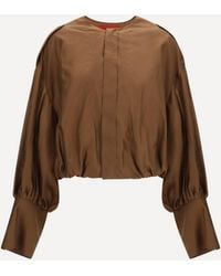 THE LATEST - Diana Lightweight Muslin Shirt - Lyst