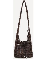 STAUD - Coronado Bag Wood Beads - Lyst