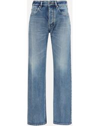 Balenciaga - Straight-Leg Denim Jeans - Lyst