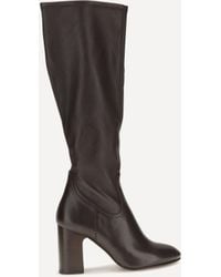 Stuart Weitzman - Mulberry Stretch Leather Boots - Lyst