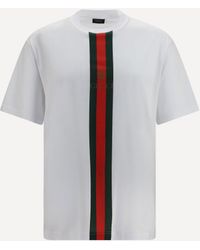 Gucci - T-Shirt Printed Cotton Jersey - Lyst