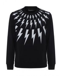 Neil barrett thunderbolt sweatshirt Clearance