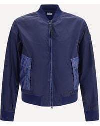 C.P. Company - C. P. Company Bi-Tm Mixed Lens Bomber Jacket - Lyst
