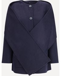 The Dynamis Studio - Wool Scarf Coat - Lyst