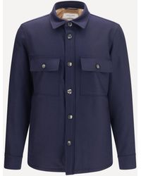 Jacob Cohen - Lightweight Jacket With Fur Lining - Lyst