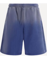 Moschino - Bermuda Sweat Shorts With Gradient Effect - Lyst