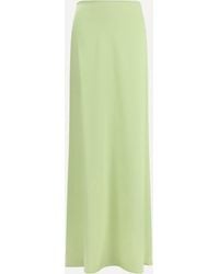 Kristina Ti - Classic Long Silk Skirt - Lyst
