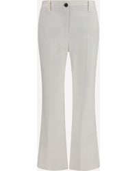 Brunello Cucinelli - Slim Flared Pants - Lyst