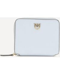 Pinko - Leather Zip-Around Wallet - Lyst