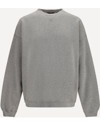 Golden Goose - Oversized Crewneck Sweater With Lettering On The Back - Lyst