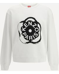 KENZO - Boke Flower 2.0 Cotton Sweatshirt - Lyst