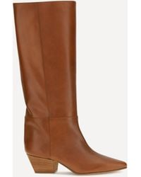 forte_forte - Forte_Forte High Leather Boots - Lyst