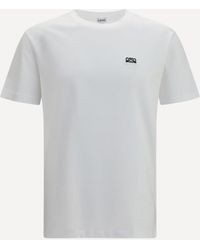 Loewe - Cotton T-Shirt With Embroidered Logo - Lyst