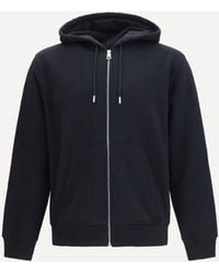 Givenchy - Photographic Negative Print Fleece Zip Hoodie - Lyst