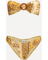 Zimmermann - Lucky Bamboo Swimsuit - Lyst