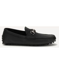 Gucci - Horsebit Driver Loafers - Lyst