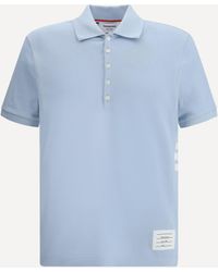 Thom Browne - Polo Whit Iconic Bands - Lyst