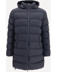 Herno - Giacca Lunga Imbottita - Lyst