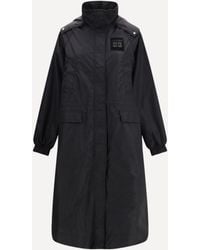 Ganni - Flyweight Banana Graphic Long Parka - Lyst
